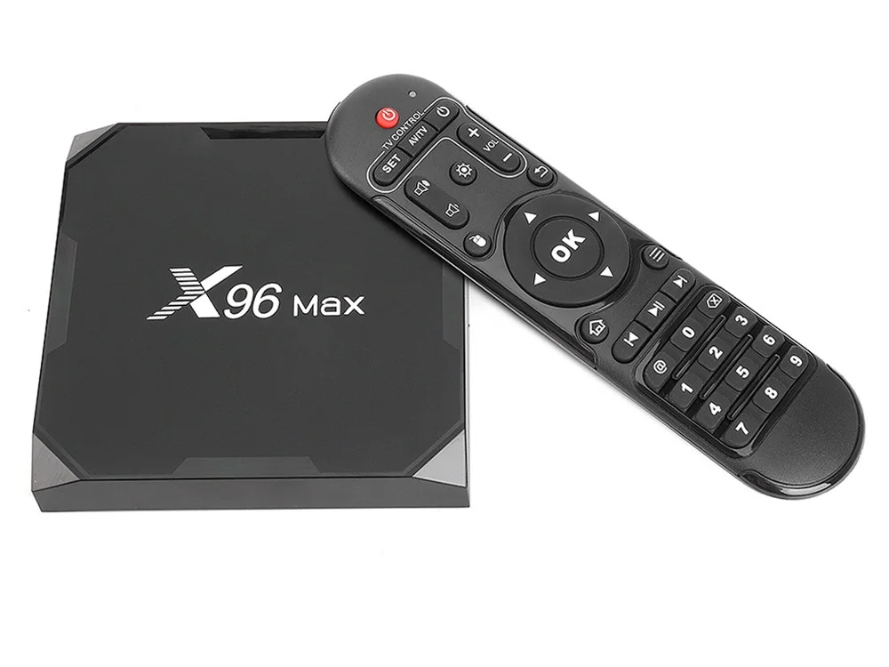 Amlogic S905X3 Android 9,0 ТВ приставка X96Max Поддержка 8K Smart медиаплеер 4 Гб ОЗУ 64 Гб ПЗУ X96 Макс ТВ приставка четырехъядерный 2,4 и 5G Wifi
