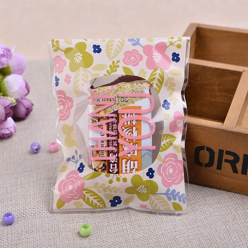 100 шт Подарочный пакет спасибо сумки упаковка подарок свадебные конфеты вечерние