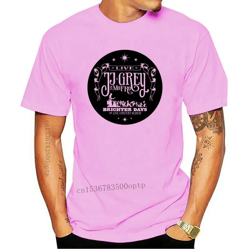 

New FEDNS Men's Brighter Days JJ Grey And Mofro Fashion Funny Simple T Shirt Plus Size