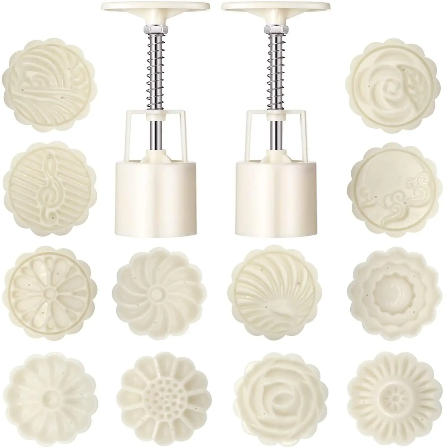 14 шт./компл. форма для выпечки в виде Луны ручное давление круглые квадратные