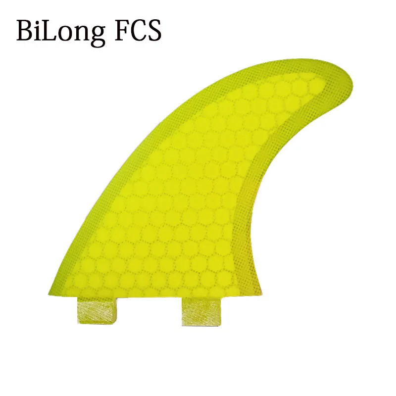 BiLong FCS эффективный сердечник ПК три набора плавники для серфинга 3-fin G5 Размер