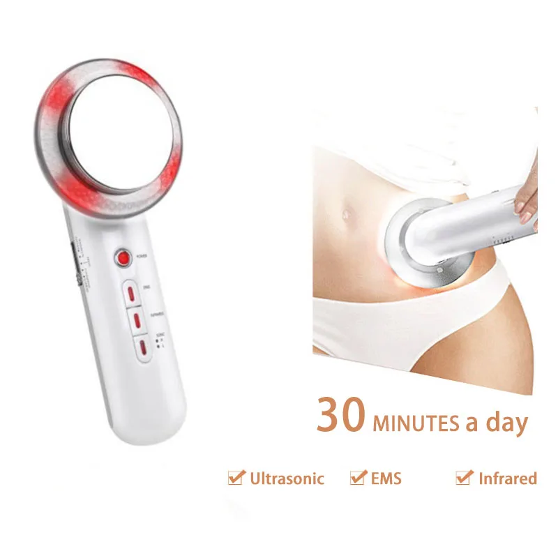 EMS инфракрасный ультразвуковой массажер для тела ультразвуковое устройство