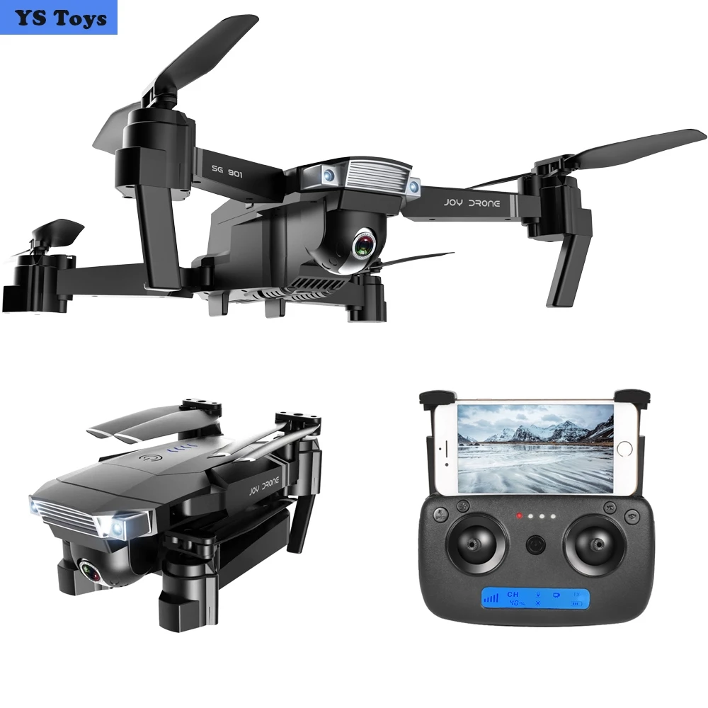 Радиоуправляемый Дрон с 4K HD Wifi FPV камерой оптический поток двойная камера
