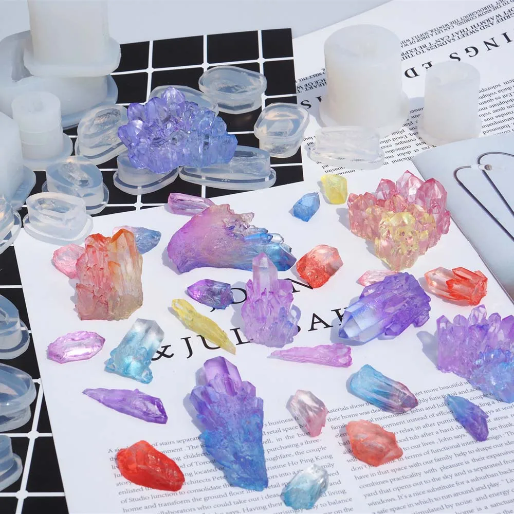 Прозрачная силиконовая форма ручной работы сделай сам из эпоксидной смолы