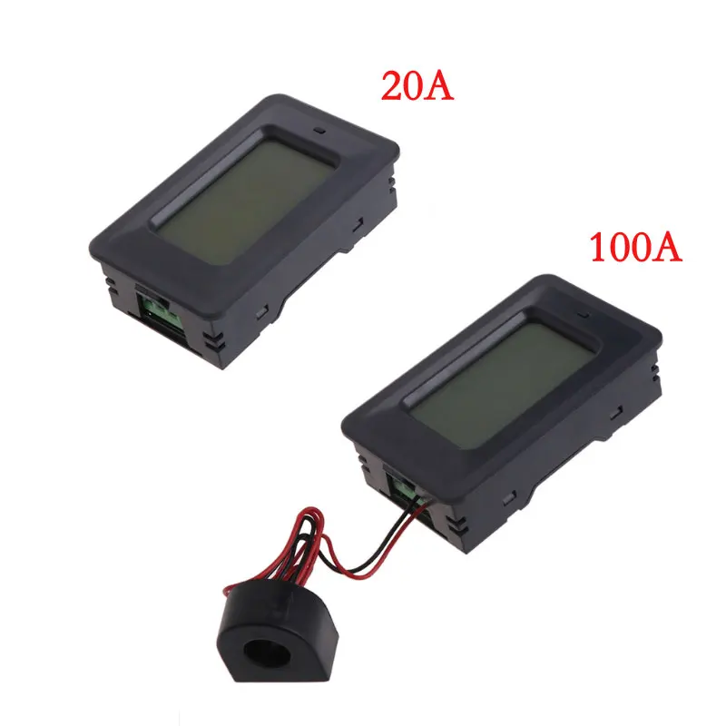 2020 Новинка 20/100a AC LCD цифровая панель мощность Ватт метр монитор напряжение кВтч