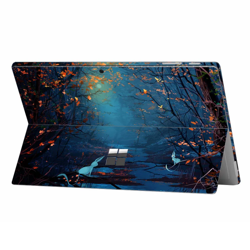 Наклейки для ноутбуков с легким рисунком Microsoft Surface Pro 3/4/5/6/7 наклейки Go 1/Go 2 задняя