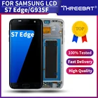 5,5 ''SUPER AMOLED для SAMSUNG Galaxy S7 Edge LCD G935F SM-G935FD сенсорный дисплей дигитайзер в сборе запасная часть + Сервисный пакет