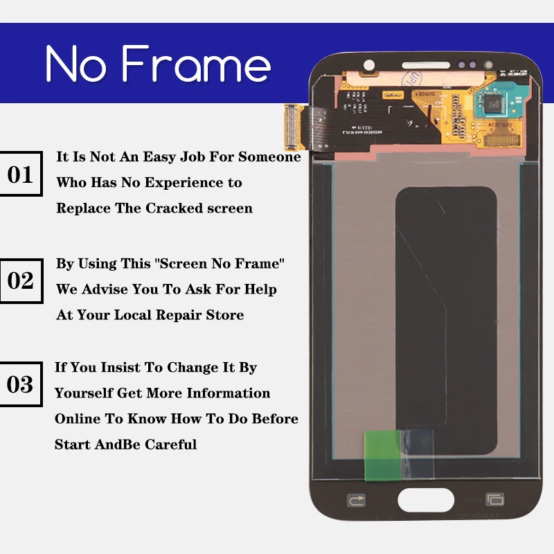 Дисплей с тачскрином SAMSUNG для Galaxy S6 5 1'' | Мобильные телефоны и аксессуары