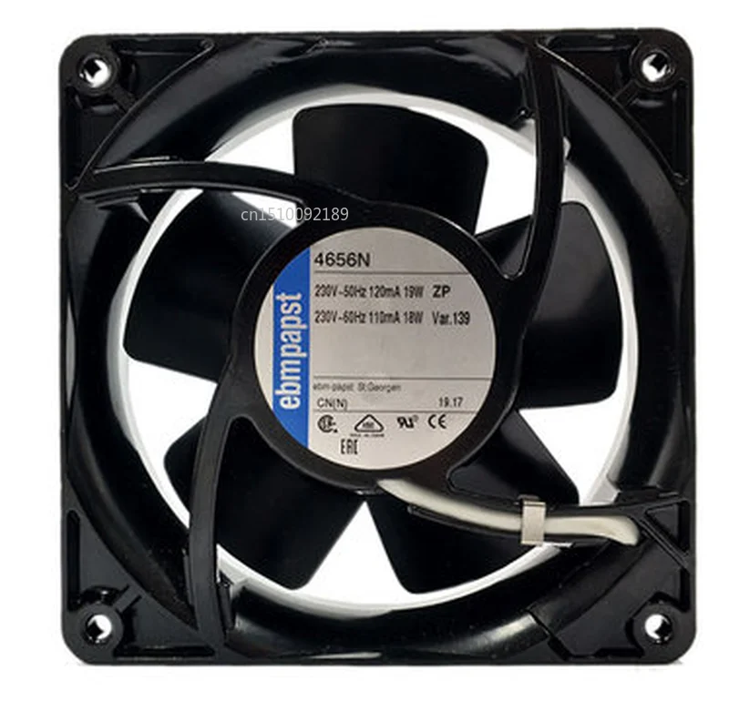 Для ebmpapst 4656N AC220V12038 120*120*38 мм Температура воды осевой fan4W 80*80*25 мм PUDC24Z4 инверторный вентилятор