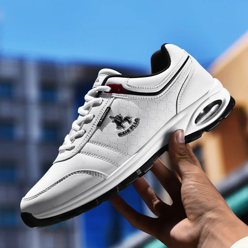 

2020 Spring Professional Golf Shoes Leather Air Cushion Comfortable Golf Sports Coach Men's Sneakers Men's Lightweight Sneakers