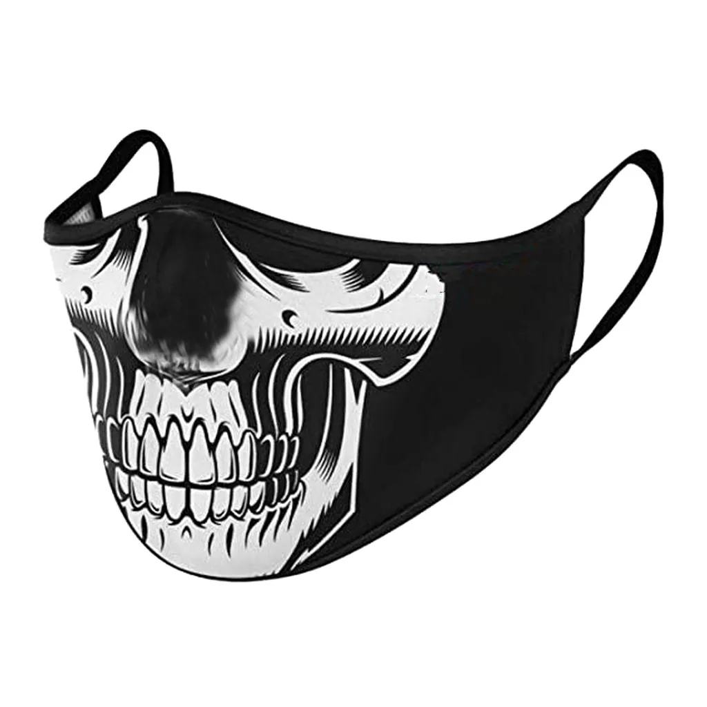

MASK Faceshield Mascarillas Facemask Adults Print Dustproof Windproof Anti-spitting Protective Washable Masque Coton Lavable