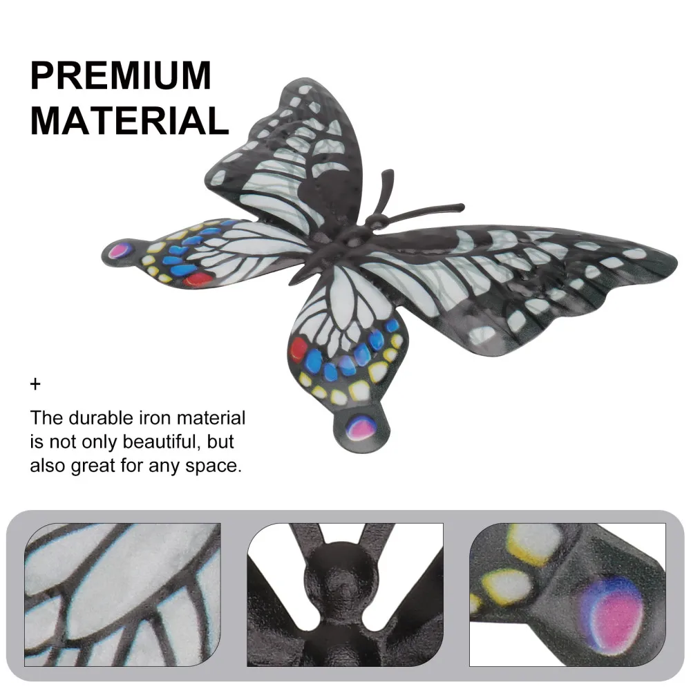 

1Pc Insect Shaped Wall Decor Artistic Iron Backdrop Ornament Home Adornment