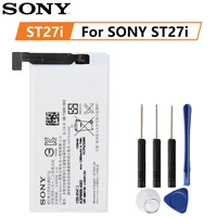 original sony battery for sony st27i st27 xperia go st27a advance 1265mah authentic phone replacement battery