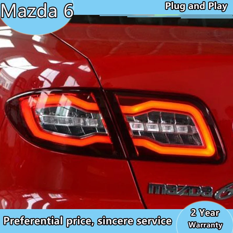 Автомобильный Стайлинг для Mazda 6 LED светильник s 2004 2013 Mazda6 классический