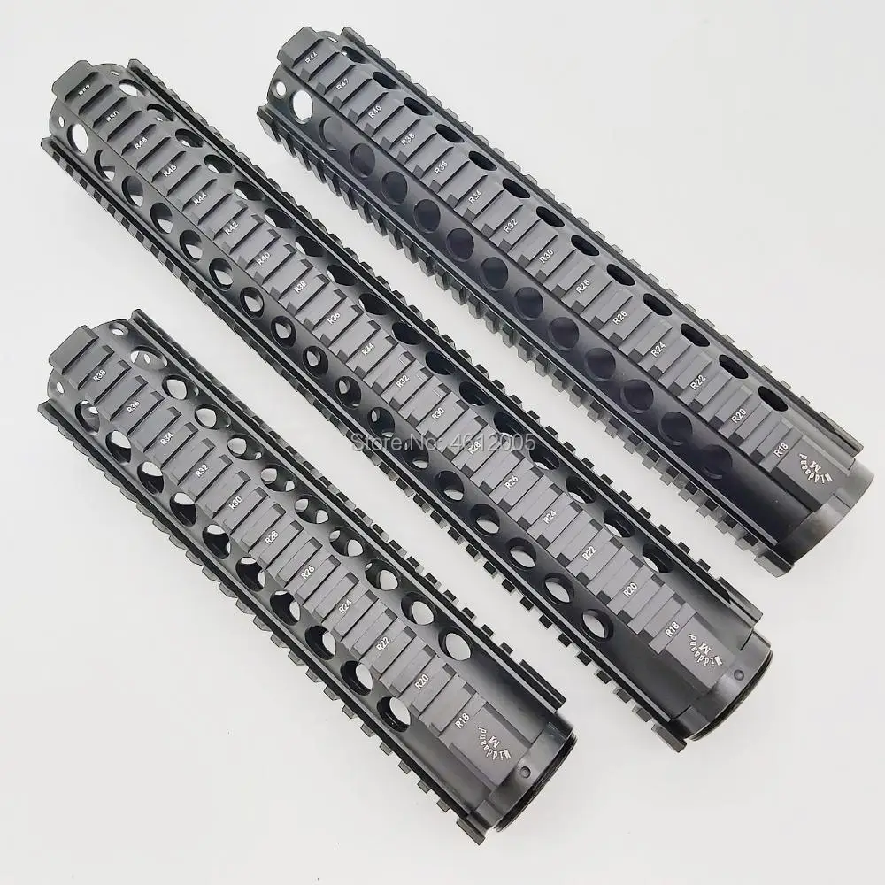 M4 M16 Free Float Quad Rail ar 15 тактическая накладка Picatinny Mount для m4 m16 10 12 дюймов|Кронштейны и