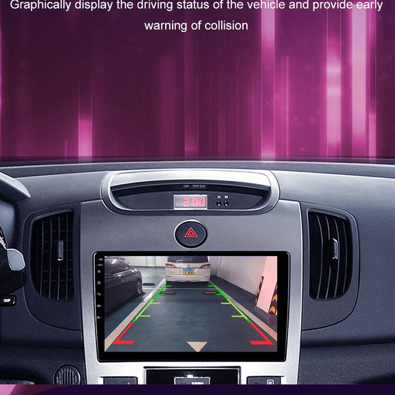 

Car DVD For Kia Cerato ( 2008-2013) Car Radio Multimedia Video Player Navigation GPS Android 10.0 Double Din