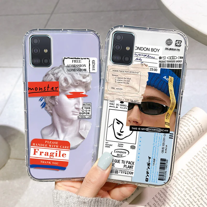 

Case For Samsung A51 A50 A32 A12 A21s A31 A52 A72 A71 A30s A20 A11 A22 A82 A03S M31 M32 Cases Silicon S20 FE S21 Ultra TPU Cover