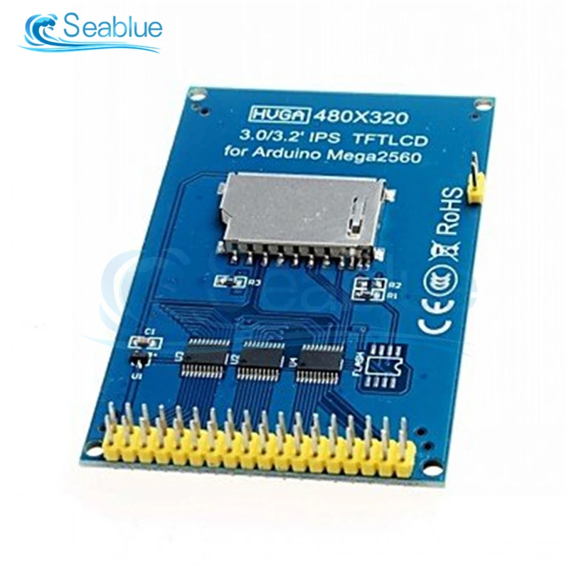 Цветной TFT ЖК-экран 3 5 дюйма х480 модуль Ultra HD Mega2560 MEGA 2560 R3 плата ILI9486 для Arduino |