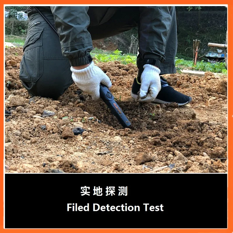 Профессиональный Подземный золотистый металлоискатель водонепроницаемый