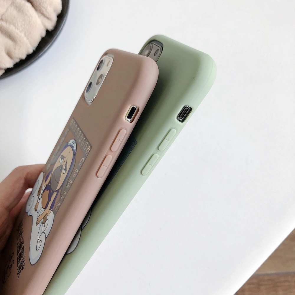 Чехол из ТПУ с рисунком аниме Наруто Какаши для iPhone 11 6s 7plus 8plus x xr xsmax candy мягкий