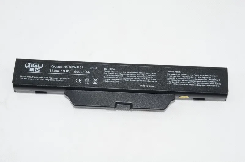 JIGU ноутбука Батарея для hp 550 Тетрадь ПК hp 550 451086-122 HSTNN-LB51 HSTNN-OBS1 451085-121 464119-361 484787-001 500764-001 аккумулятор большой емкости