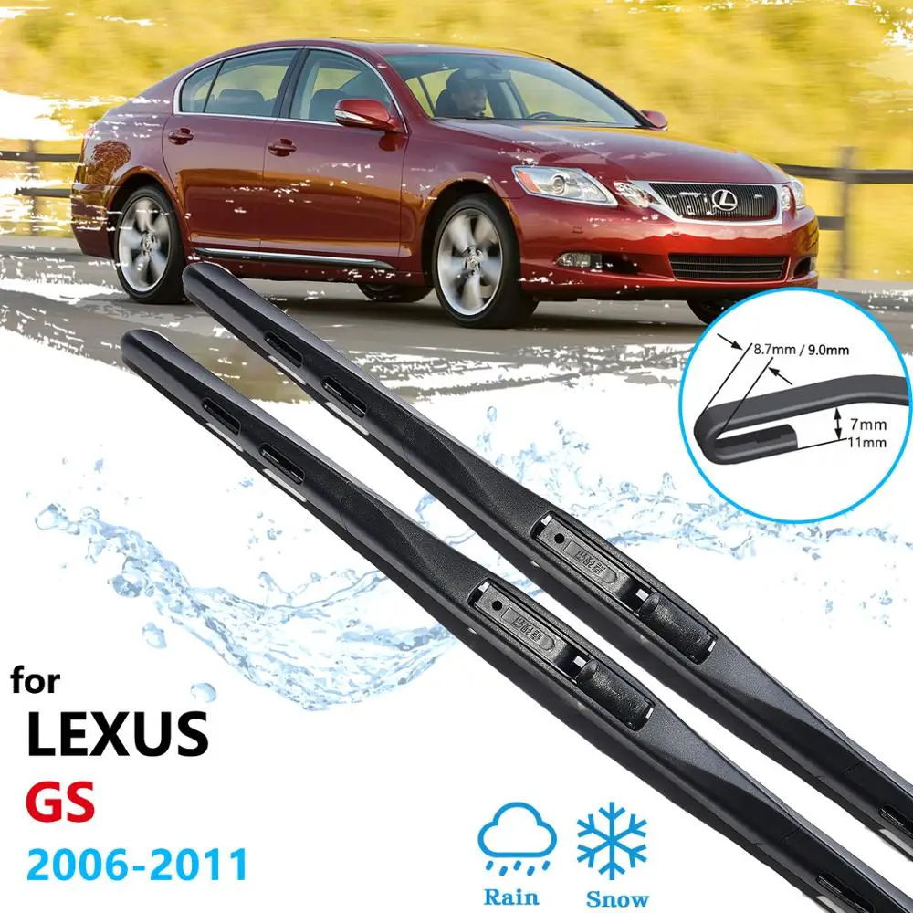 Автомобильные стеклоочистители для Lexus GS GS300 GS430 GS450h GS350 GS460 2006 ~ 2011 лобового стекла
