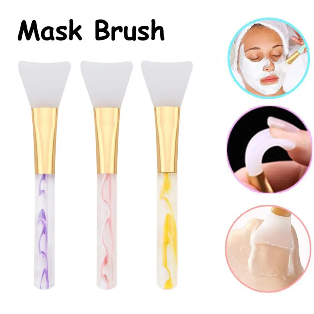 

Косметический инструмент для ухода за кожей, силиконовая маска для лица, Кисть для макияжа, маска, грязь, Тональная основа, растушевка, аппли...