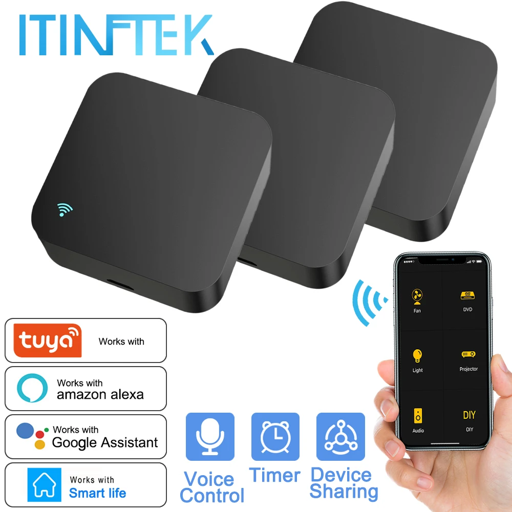 Умный пульт дистанционного управления с Wi Fi универсальный инфракрасный для