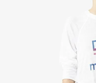 

Women Letter Logo Print O-Neck Pullover 100% Cotton 2022 Spring New Bottoming Top All-Match Ladies White Long-Sleeved T-Shirt