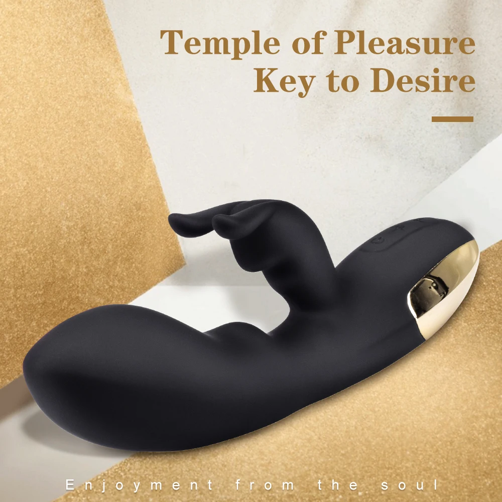 Фаллоимитатор вибратор кролик 10 скоростей сильный Вагинальный Массажер точка G