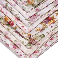 100150cm polyester printed diy sewing fabric for home textile bedding sheets baby dress diy manual work cloth tecidos tilda