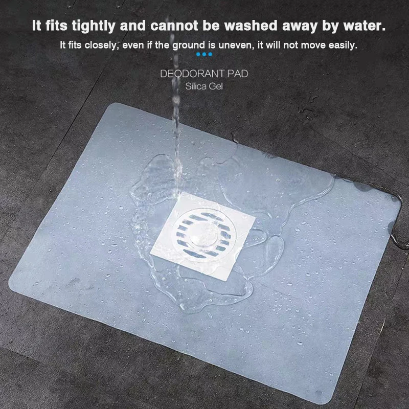 OPP ванная Сливная крышка силиконовый сливной Коврик для пола дезодорант коврик