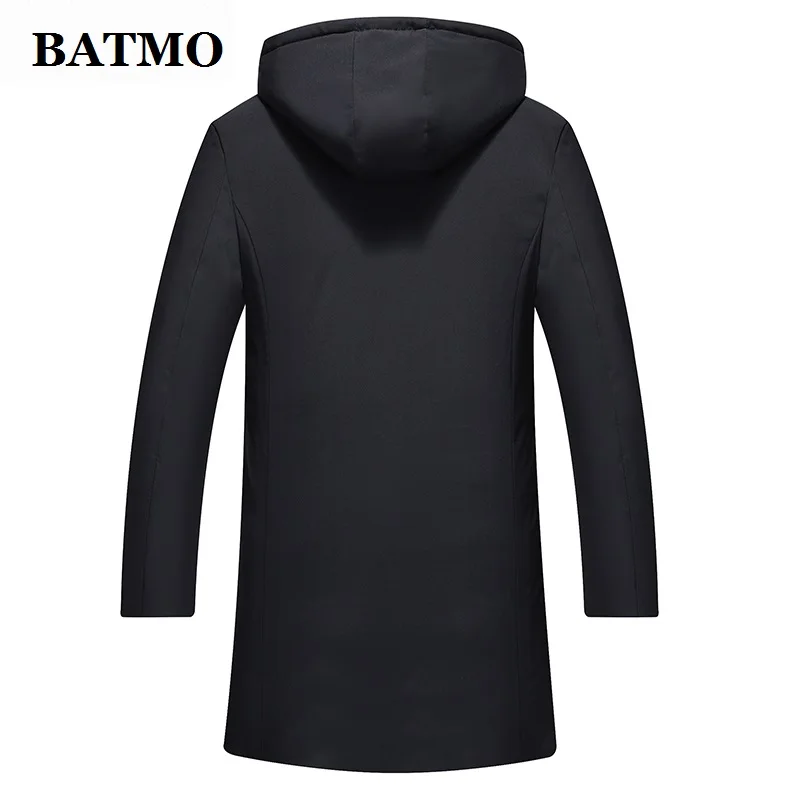 BATMO 2019 Новое поступление зимние высококачественные мужские парки с капюшоном