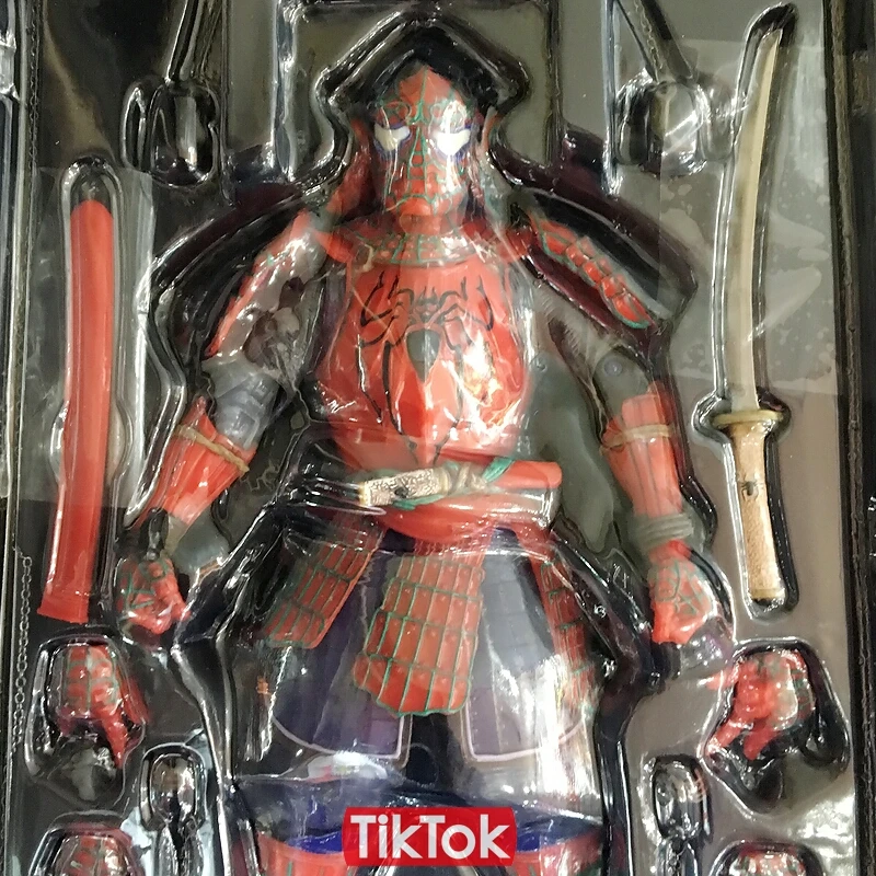 Kabukimono Дэдпул Самурай Железный человек MK 3 Человек паук Капитан Америка игрушка