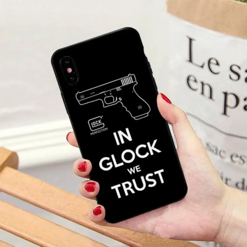 

ZFGHSHYQ Glock Handgun Shell Phone Cases For HUAWEI P10 10plus 20 30 30lite 40 Pro Mate 10 20 30 Pro Honor 8X 20