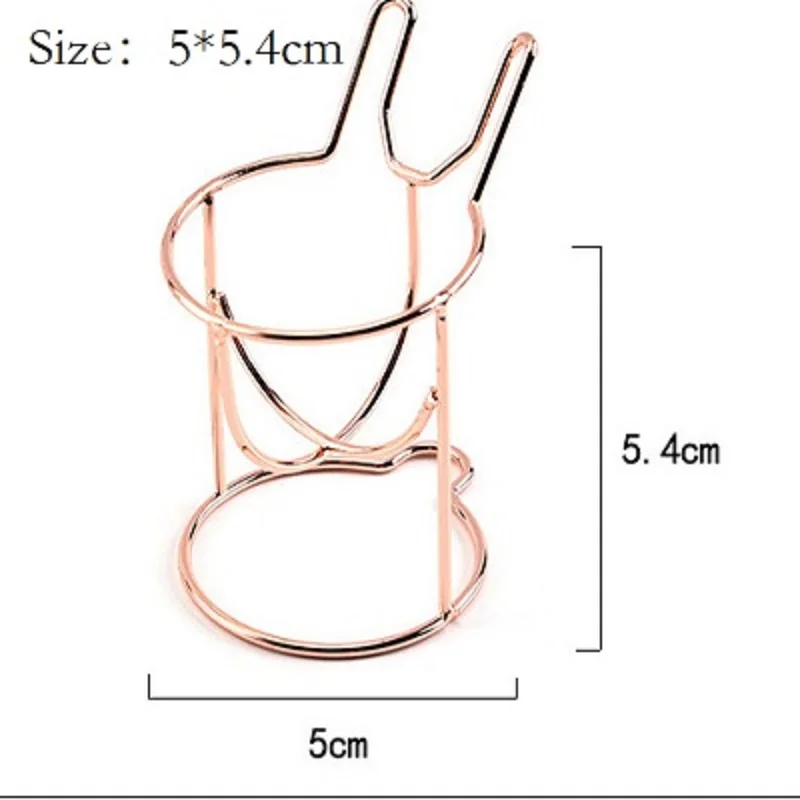 

Vertical Metal Sponge Storage Holders Desktop Gourd Powder Puff Beauty Egg Display Stand Egg Bracket Dressing Table Organizer