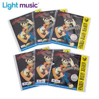 18pcs a206 sll stainless steel phosphor bronze 1st 2nd 3rd 4th 5th 6th ebgdae single acoustic guitar strings