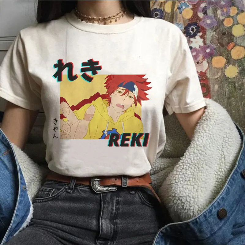 

SK8 The Infinity Japanese Anime T Shirt Women Y2k Tops Skateboard Hip Hop Graphic Tees Female Cartoon Harajuku T-shirt