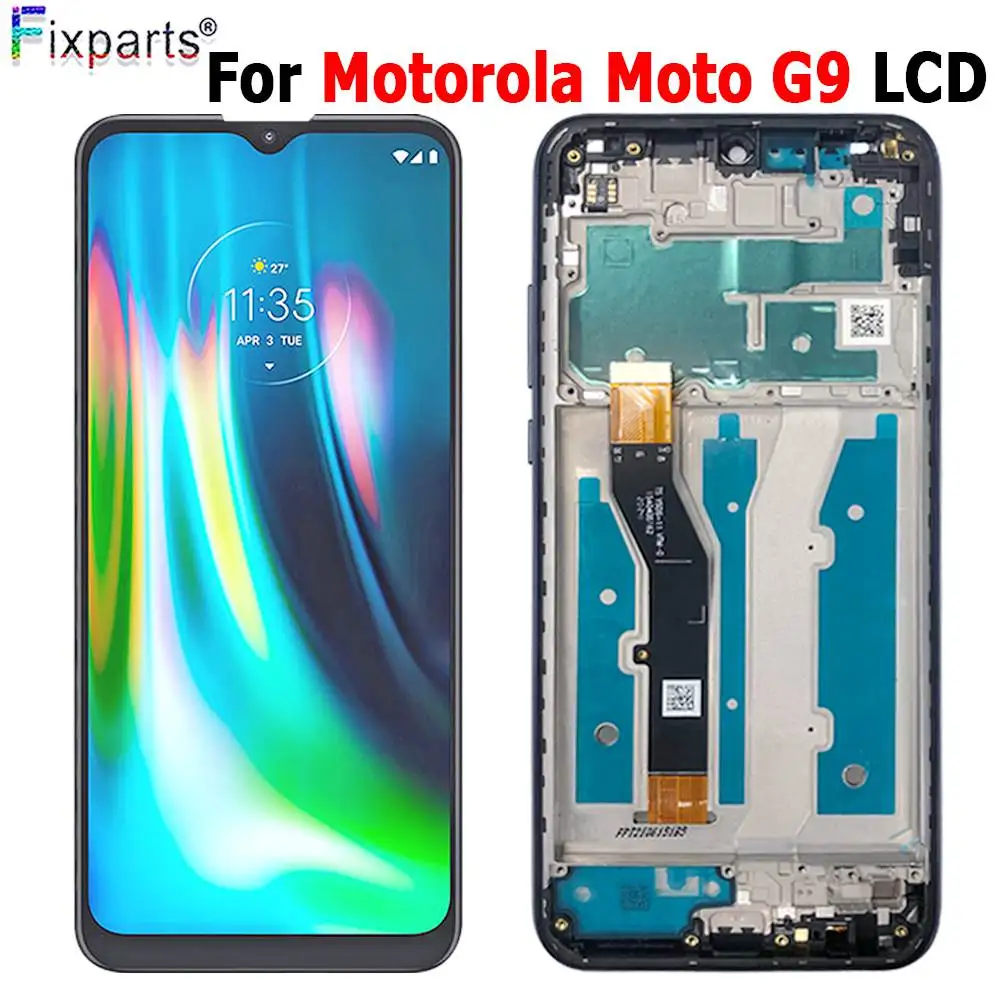 

Новинка жк-дисплей для Motorola Moto G9 сенсорный экран дигитайзер в сборе для Motorola Moto G9 жк-экран