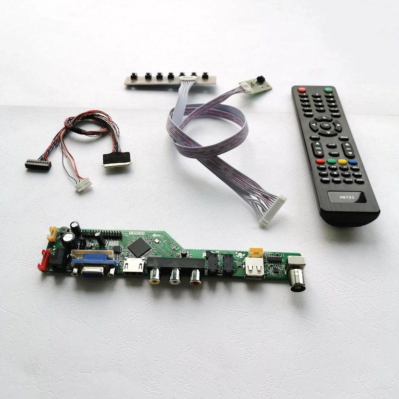 Подходит для LP156WHA/LP156WHB/LP156WHU WLED 40Pin LVDS VGA + аудио USB RF 15 6 &quot1366*768 панель ноутбука