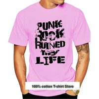 camiseta de estilo punk rock para hombre ropa juvenil hipster con tem%c3%a1tica de m%c3%basica g%c3%b3tica emo estilo veraniego nueva