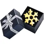 18 в 1 Снежинка мульти инструмент брелок комбинация компактная многофункциональная отвертка Снежинка инструмент карта брелок