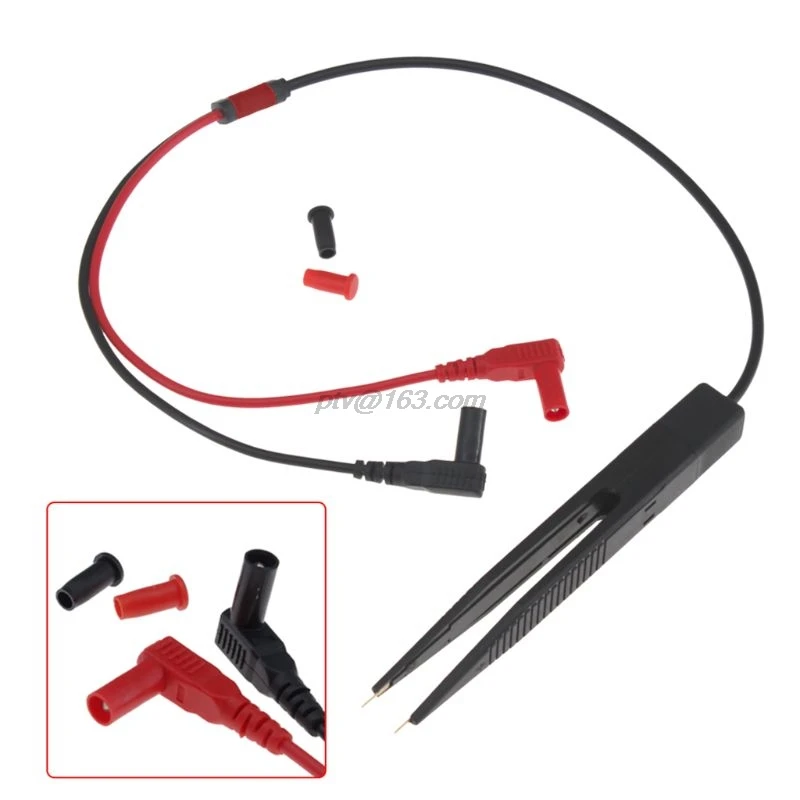 SMT SMD Chip Resistance Test Clip Grip свинцовый зонд мультиметр измеритель конденсатор пинцет |