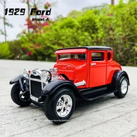 maisto 124 new 1929 ford model a red alloy car model crafts decoration collection toy tools gift die cast alloy car model
