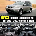 Для Nissan X Trail T30, 2001, 2002, 2003, 2004, 2005, 2006, 2007, 9 шт.