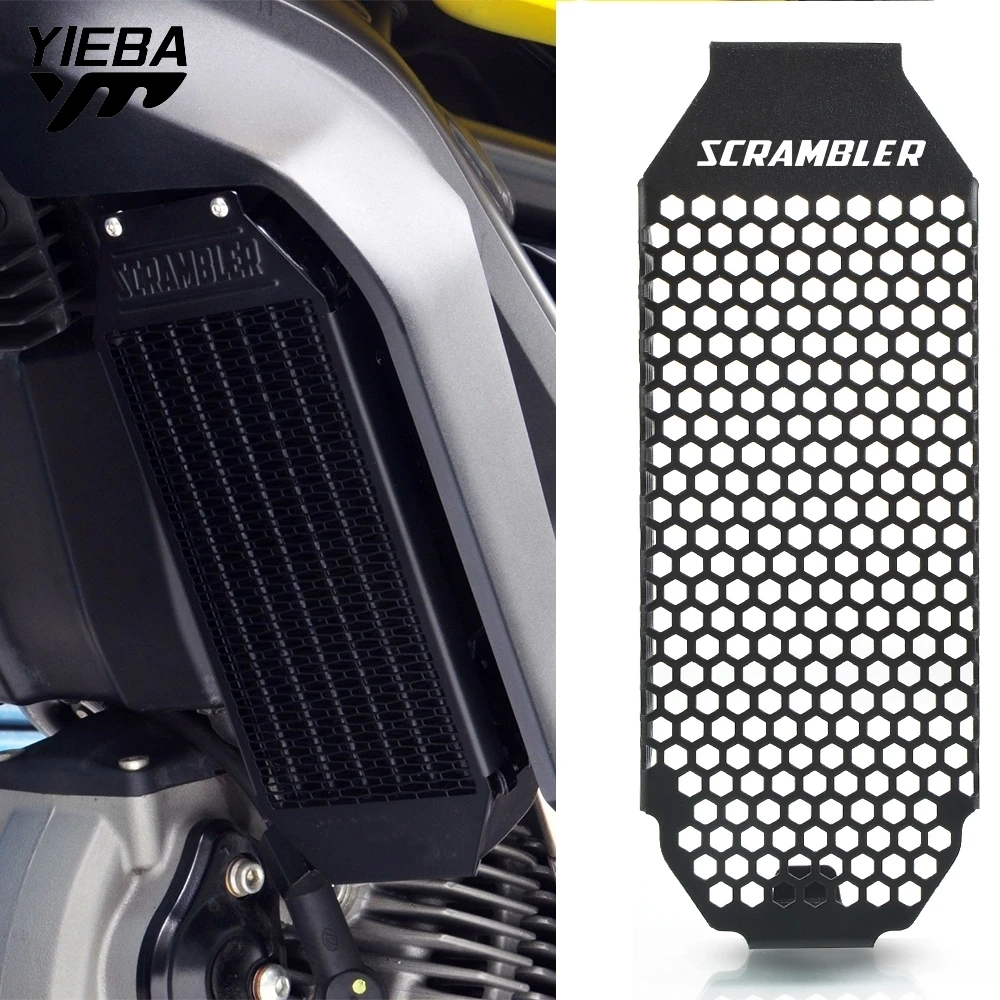 Плоский мотоциклетный масляный охладитель для Ducati Scrambler Italia indfordent 2016 Защитная