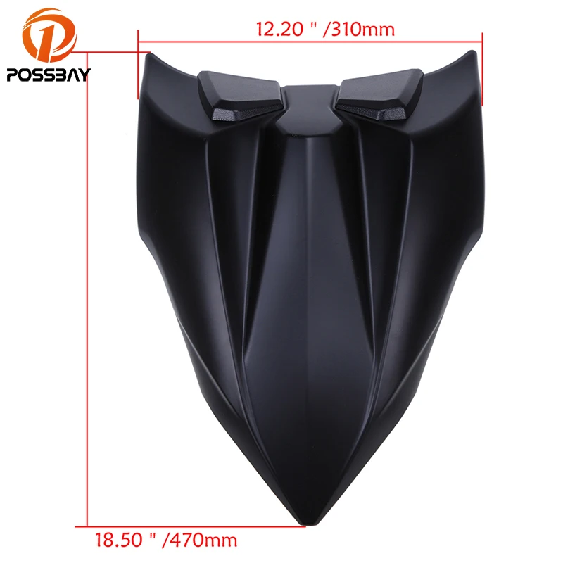 POSSBAY Motorcycle Rear Seat Cover Cowl Fairing Matte Passenger for Kawasaki Z650 2017 Ninja 650 | Автомобили и мотоциклы