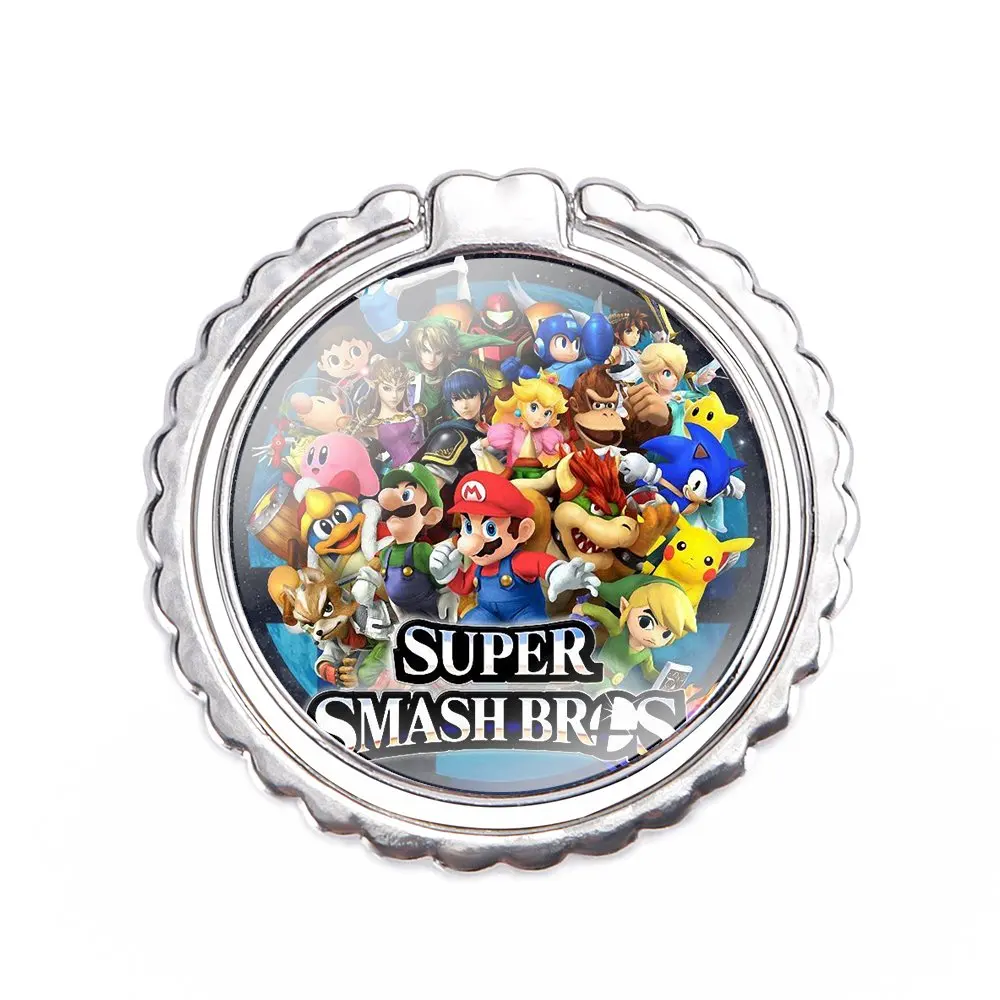 Металлическая подставка для телефона с рисунком Super ударов Bros | Мобильные