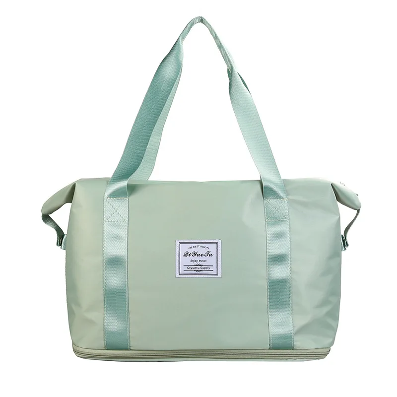 

Cross border fitness bag women's short distance large capacity dry and wet separation portable training bag men's Korean sports