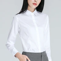 long sleeve lapel shirts plus size white button up shirts summerkorean black shirt pure color to short arm shirt work clothes